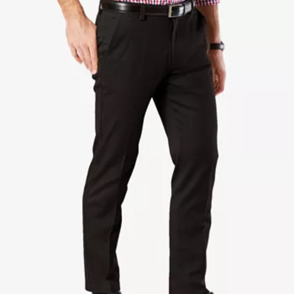NWT - Dockers Men's Slim Fit Easy Khaki Pants - Black 38/32